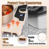 Food Warming Mat 23.6X15.8In 300W Fast Heating Electric Silicone Food Warmer With 14 Temp Levels 10Hrs Timer Settings Roll-Up Portable Hot Plates Heat
