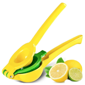 2-in-1 Hand Lemon Lime juice press squeezer Kitchen heavy duty hand juicer US