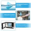 3Pcs Silicone Food Storage Bags Reusable Leakproof Food Container Set with 3 Seals Microwave Dishwasher Safe Environment Friendly 8.5Oz/17Oz/25.4Oz