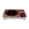 3500W Electric Single Ceramic Stove Electric Cooktop Hot Plate Infrared Countertop Burner with 12 Power & Temperature Levels 0-3H Timer Portable Handl