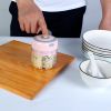 Mini Electric Garlic Chopper 8.45OZ Cordless Garlic Mincer Food Chopper Rechargeable Food Blender Chili Nut Onion Pepper Meat Ginger Baby Food