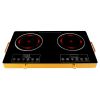 7000W Electric Double Ceramic Stove Electric Cooktop Hot Plate Infrared Countertop Burner 3500W+3500W with 11 Power Levels 0-4H Timer Portable Handle