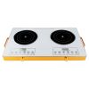 7000W Electric Double Ceramic Stove Electric Cooktop Hot Plate Infrared Countertop Burner 3500W+3500W with 11 Power Levels 0-4H Timer Portable Handle